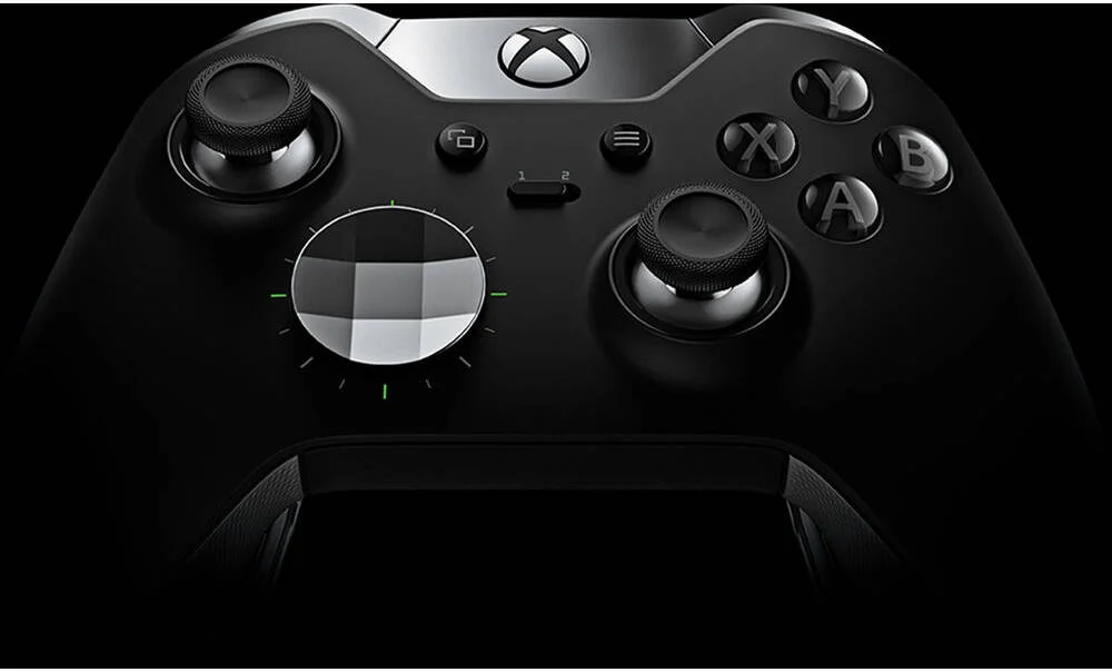 باندل مایکروسافت ایکس باکس وان الیت، 1 ترابایت هارد دیسک هیبریدی، پخش کننده دیسک بلوری، کنسول بازی با عملکرد بالا به همراه کنترلر بی سیم الیت، یکپارچه سازی کینکت، پشتیبانی از Smartglass | باندل ایکس باکس وان الیت