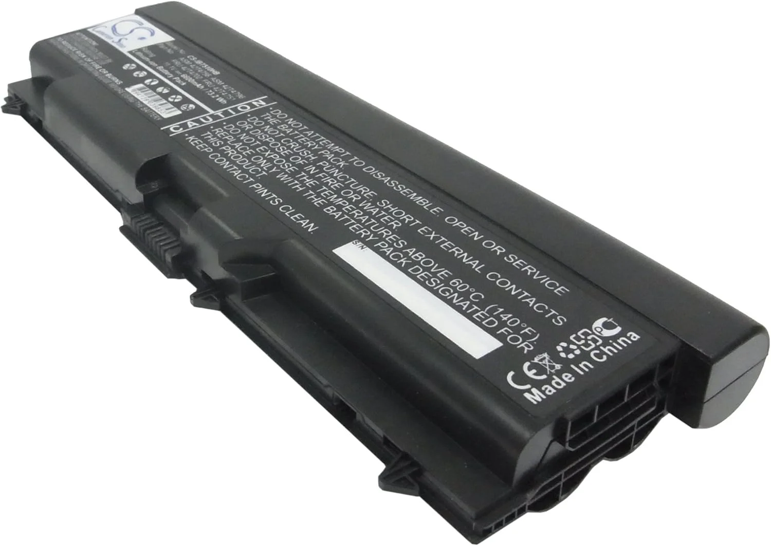 باطری قابل شارژ جدید AQQXING برای ThinkPad 70+، ThinkPad E40، ThinkPad E50، ThinkPad Edge 0578-47B، ThinkPad W520، ThinkPad W530 (6600mAh) 0A36303، 40Y7625، 42T4235، 42T4708، 42T4709، 42T4710