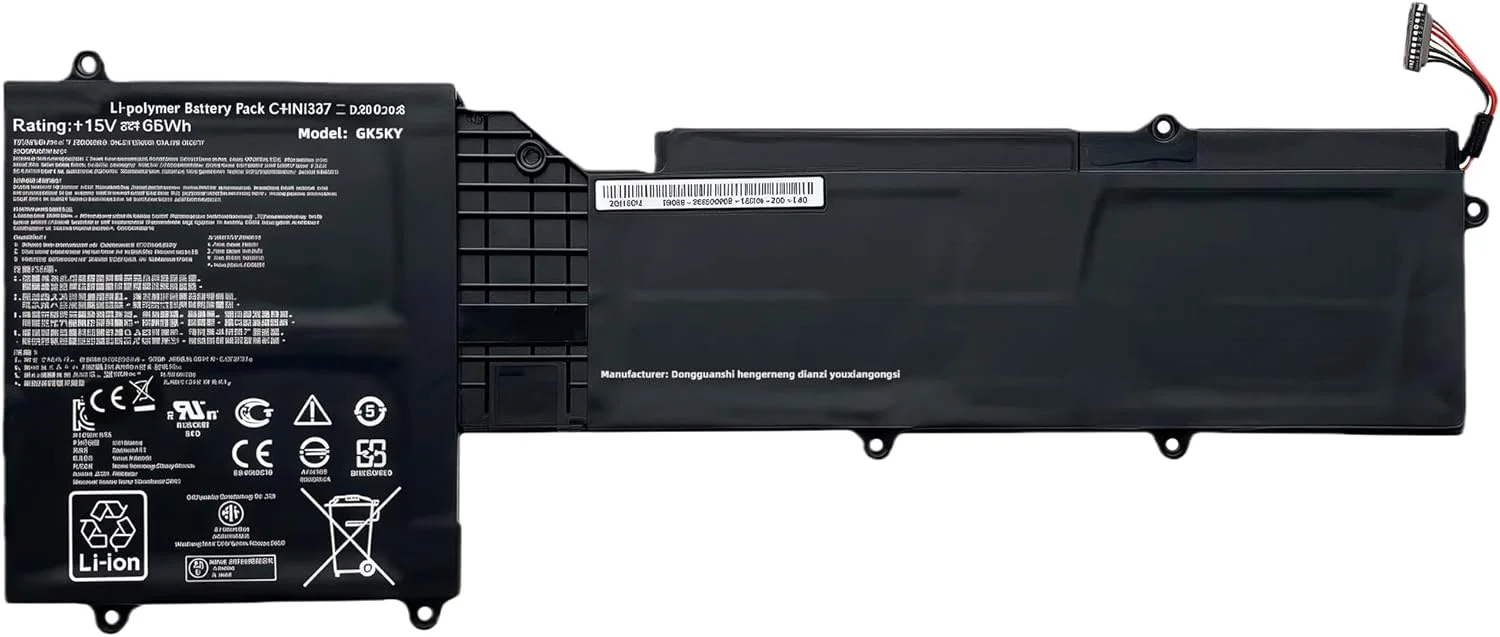 باتری لپ تاپ 66Wh 41N1337 جایگزین برای ASUS All in One Portable AiO PT2001 19.5 اینچی با عملکرد بالا