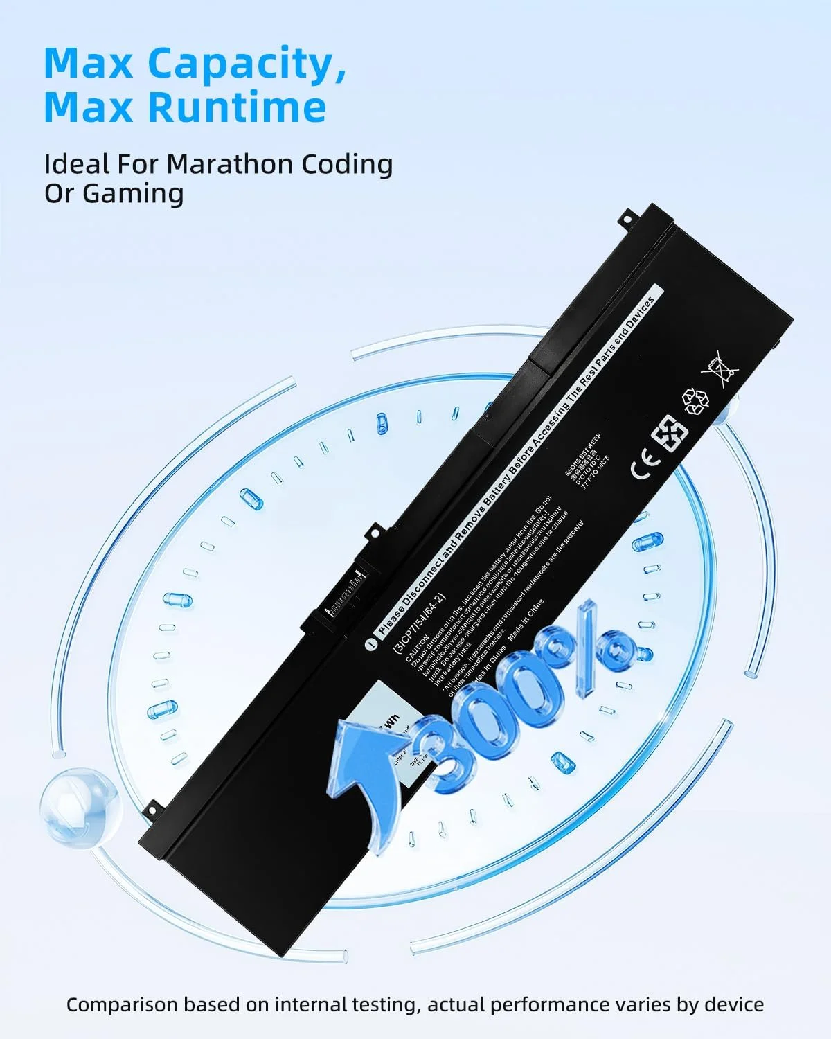 باتری لپ تاپ 97Wh NYFJH 11.4V جایگزین برای Dell Precision 7530 7540 7730 7740 P34E P34E001 P34E002 P74F P74F001 P74F002 451-BCGI 0WNRC 00WNRC GW0K9 0GW0K9 6-Cell High Performance