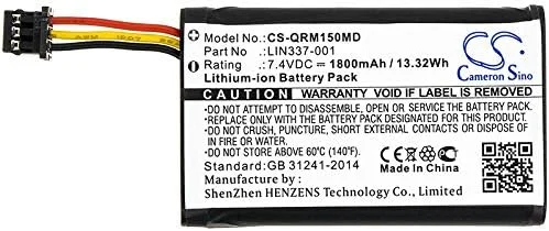 باتری جایگزین SPANN برای QCore Sapphire PCA، Sapphire TPN، SapphireH100، SapphirePlus، شماره قطعه: 05020-160-0001-BAT, LIN337-001 7.4V