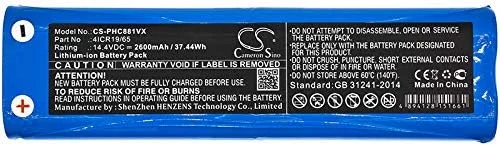 باتری جایگزین 14.4 ولت برای 4ICR19/65 1605, 16052, 16058, 16059, 1605A, 1605C, 1605R, 1605W, 1974, 2142