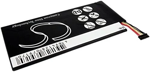 باتری جایگزین 3.7 ولت برای گوگل 0B200-00120100M-A1A1A-219-17QE, C11-ME370T, ME3PNJ3 نکسوس 7، نکسوس 7 16 گیگابایت، نکسوس 7 32 گیگابایت، نکسوس 7 8 گیگابایت، نکسوس 7 اینچ