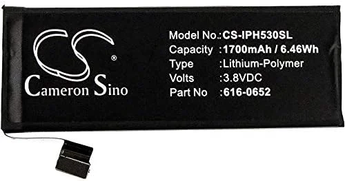 باتری جایگزین SYTH سازگار با مدل‌های ME342LL/A, ME344LL/A, ME345LL/A, ME347LL/A, ME348LL/A, ME349LL/A, ME432LP/A (1700mAh/3.8V)