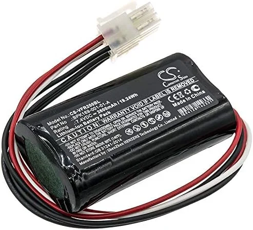 جایگزین باتری SYTH سازگار با Verifone BPK169-001-01-A, BPK182-001 PCA169-001-01, PCA169-404-01-A, Ruby 2, Ruby CI (2600mAh/7.4V)