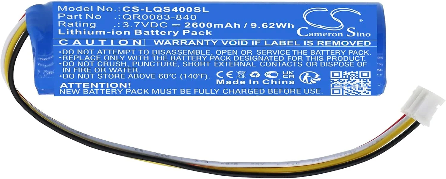 باتری جایگزین SOBOUR برای Qolsys با شماره قطعه: IAN034NA, QR0083-840, IQ Panel 4, IQ Panel 4 PowerG, IQP4001, IQP4002, IQP4002BLK, IQP4003 باتری جایگزین SOBOUR برای Qolsys با شماره قطعه: IAN034NA, QR0083-840, IQ Panel 4, IQ Panel 4 PowerG, IQP4001, IQP4002, IQP4002BLK, IQP4003