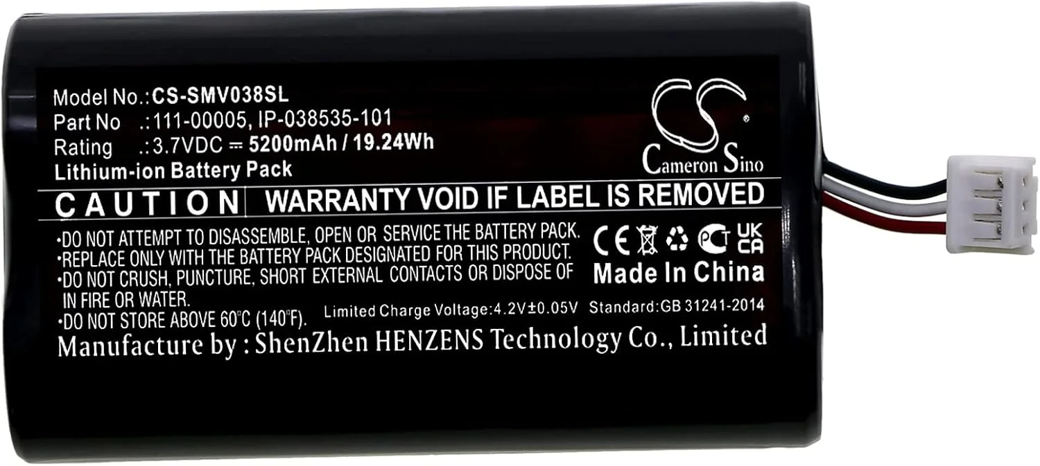 باتری جایگزین SPANN برای Sonos Roam، شماره قطعه: 111-00005، IP-038535-101 3.7V باتری جایگزین SPANN برای Sonos Roam، شماره قطعه: 111-00005، IP-038535-101 3.7V