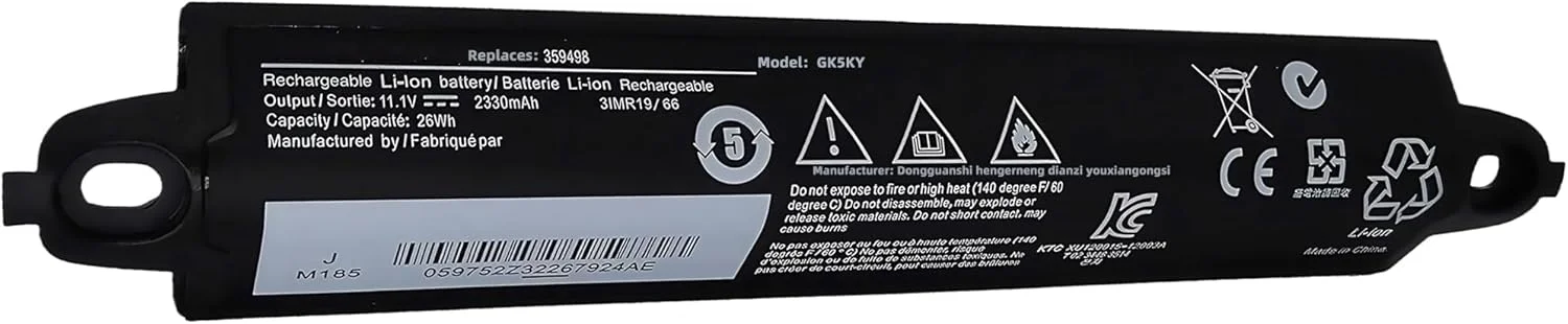 باتری جایگزین 25Wh 359495 359498 برای Bose برای SoundLink III 330107 330107A 0330107 330105 330105A 0330105 برای Soundlink 2 3 برای بلندگوی بلوتوث موبایل Soundlink II III 404600 با عملکرد بالا