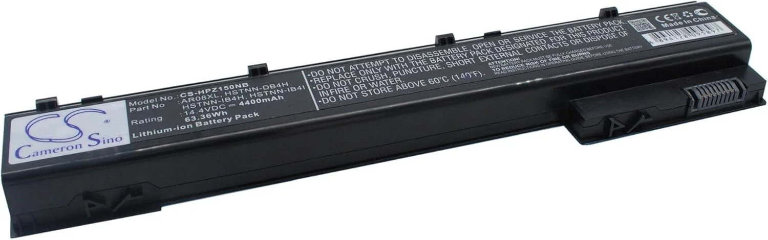 باطری قابل شارژ جدید AQQXING برای ZBook 15، ZBook 15 G3، ZBook 15 Mobile Workstation، ZBook 729BJC321015 (4400mAh) 1588-3003، 707614-121، 707614-141، 707615-141، 708455-001، 808398-2C1، AR08XL