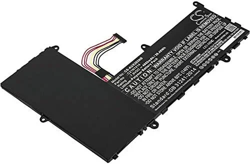 باطری قابل شارژ جدید AQQXING برای CKSE321D1، EeeBook F205TA، EeeBook F205TA-FD0015BS، EeeBook F205TA-FD0019BS، X205TA-1A، X205TA-1B، X205TA-1G، X205TA-1R (4800mAh) 0B200-0124000, C21N1414