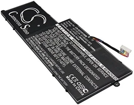 باتری قابل شارژ جدید برای Aspire E-11، Aspire E3-111، Aspire E3-111-21DG، Aspire V5-132P-3322Y4G50NBB (2640mAh) 31CP5/60/80, 3ICP5/60/80, 3UF426080-1-T1000, AC13C34, KT.00303.005