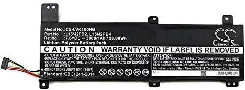 باتری قابل شارژ جدید AQQXING برای 80SL0038AX، Chromebook 100s، Ideapad 310 14ISK، Ideapad 310-14ISK، Ideapad 310-14ISK 80SL000CPH (3800mAh) 5B10K87712، 5B10K87713، 5B10K87714، 5B10K90784 باتری قابل شارژ جدید AQQXING برای 80SL0038AX، Chromebook 100s، Ideapad 310 14ISK، Ideapad 310-14ISK، Ideapad 310-14ISK 80SL000CPH (3800mAh) 5B10K87712، 5B10K87713، 5B10K87714، 5B10K90784