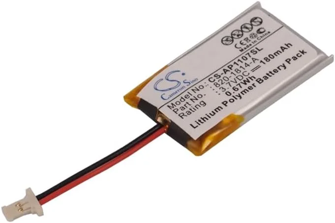 باتری سازگار با اپل A1106، A1107 17 اینچ، A1138، A1139، پاوربوک G4، شماره قطعه: 820-1814-A، 820-1819-A، 820-1824-A، 180 میلی آمپر ساعت