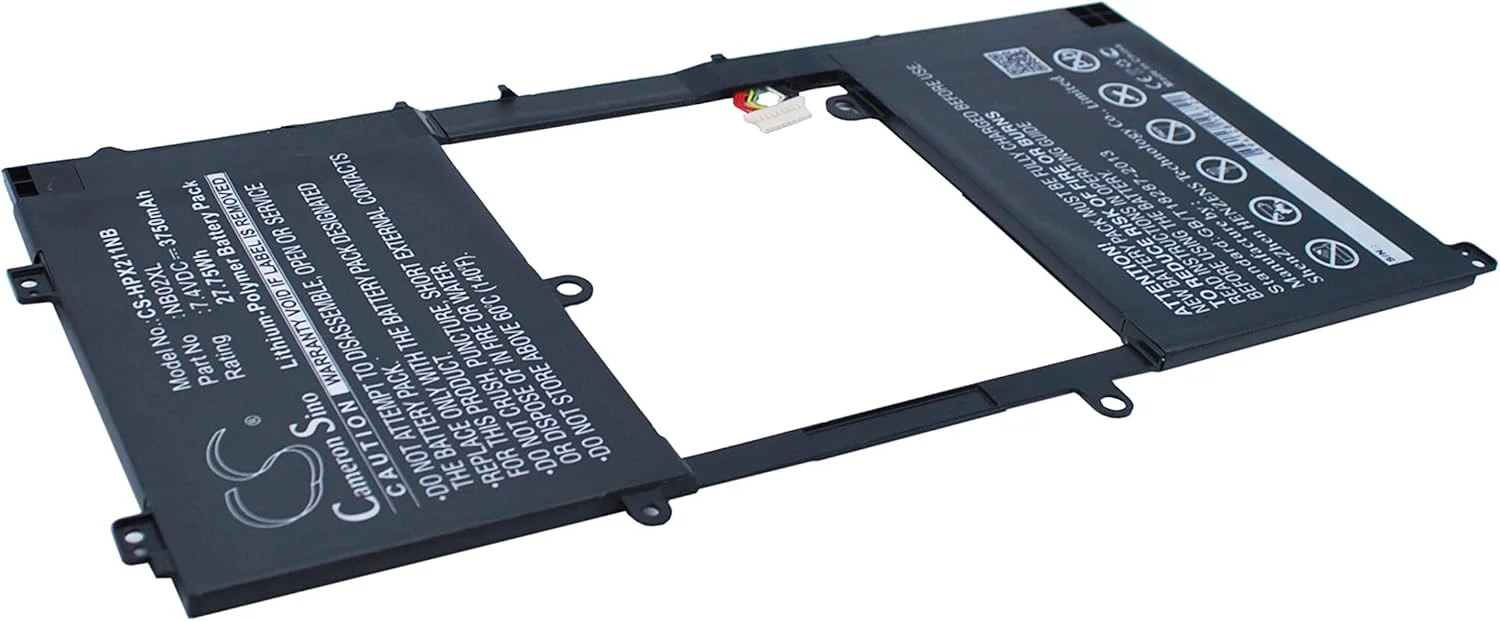 باطری قابل شارژ جدید AQQXING برای 11-H010NR، Pavilion 11.6 X2، Pavilion 11.6" X2، Pavilion x2 (3750mAh) 726241-2C1، 726241-851، 726596-001، 726596-005، HSTNN-DB5K، NB02، NB02028XL، NB02028XL-PL