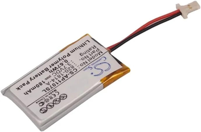 باتری سازگار با اپل A1106، A1107 17 اینچ، A1138، A1139، پاوربوک G4، شماره قطعه: 820-1814-A، 820-1819-A، 820-1824-A، 180 میلی آمپر ساعت