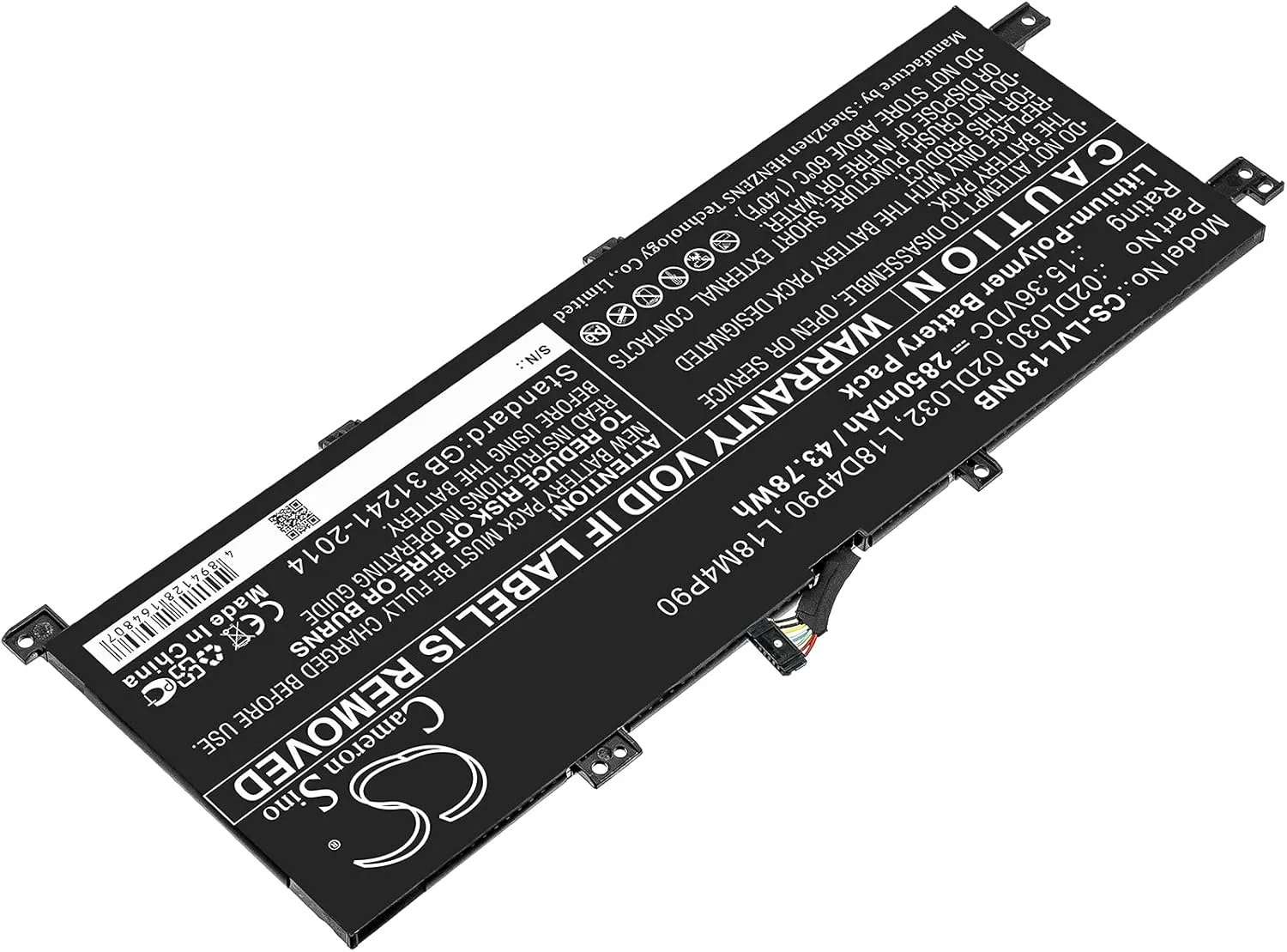 باتری قابل شارژ جدید برای ThinkPad L13، ThinkPad L13 Gen 2-20VJS07V00، ThinkPad L13 Gen 2-20VJS0DX00، ThinkPad S2 2020 (2850mAh) 02DL030، 02DL031، 02DL032، 5B10W13933، 5B10W13935