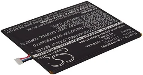 باتری جایگزین L12D1P31, L12T1P33, 3650mAh برای تبلت های Len OVO IdeaPad A1000L-F60041, A1010, A1010-T, A3000, A3000-H, A3300-T, A5000, A7-30