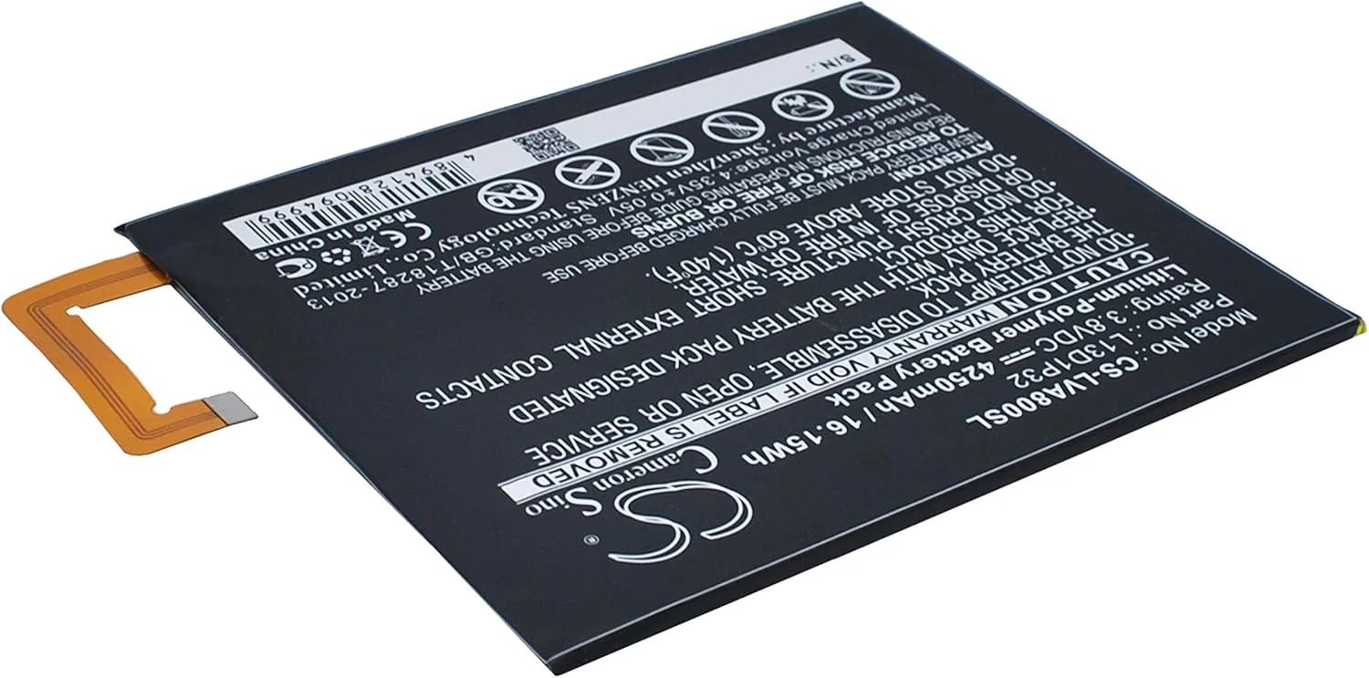 سازگار با باتری L13D1P32 مناسب برای IdeaPad A5500، IdeaPad A8، IdeaPad A8-50، TAB3 8