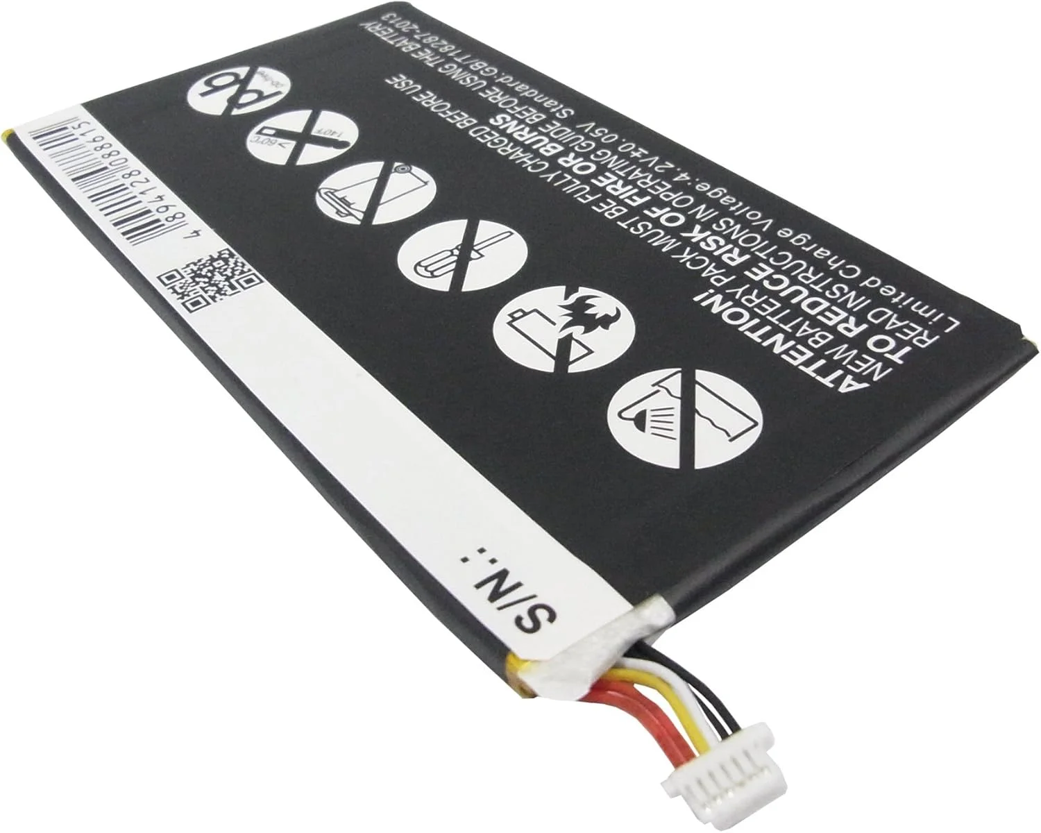 سازگار با باتری HP 10979176-00, 739691-001, HSTNH B14C-S, HSTNH-B20C, HSTNH-B20C-S, WD3870127P Slate 7 1800 تبلت