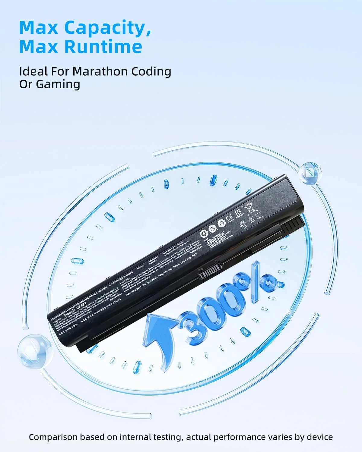 باتری لپ تاپ 97Wh X170BAT-8 با ظرفیت 6700mAh و ولتاژ 14.4V جایگزین برای Schenker و XMG Ultra 17 Comet Lake Series با عملکرد بالا