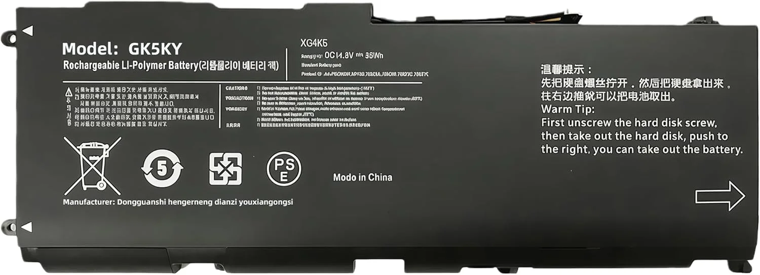 باتری لپ تاپ 80Wh AA-PLZN8NP جایگزین برای Samsung NP700Z7C NP700Z5B-S01UB NP700Z5C NP770Z7E-S01PL NP700Z5A با عملکرد بالا