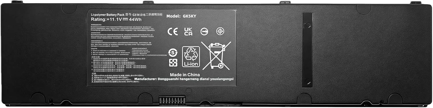 باتری لپ تاپ 44Wh C31N1318 جایگزین برای سری Asus Pro Essential PU301 PU301LA PU301LA-RO064G با عملکرد بالا