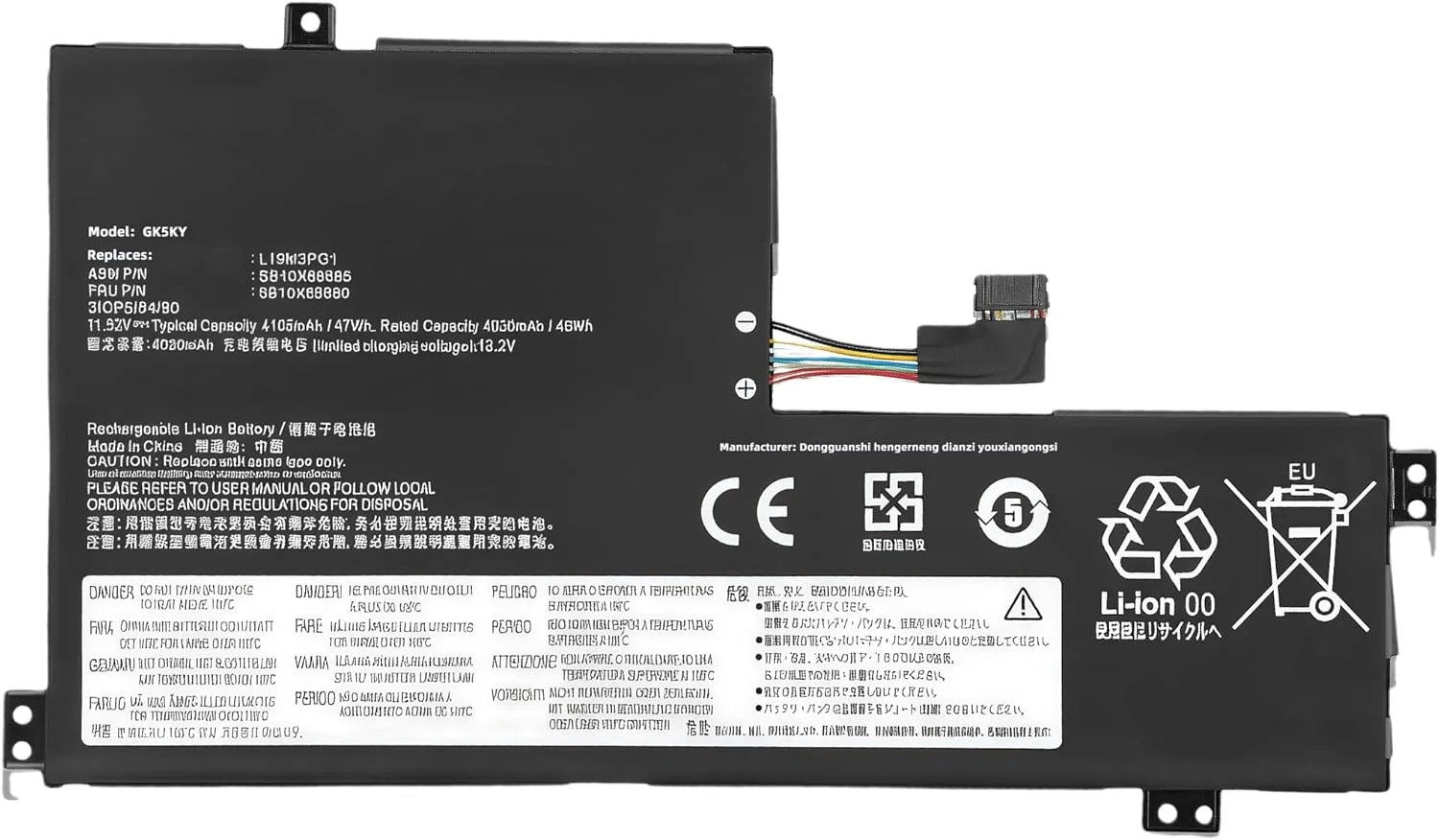 باتری 47Wh L19M3PG1 L19C3PG1 جایگزین برای لنوو 100e 300e برای Chromebook 2nd Gen AST 82CD 82CE برای ideapad 3 CB-11AST05 82H4 13-ae001ng سری با عملکرد بالا باتری 47Wh L19M3PG1 L19C3PG1 جایگزین برای لنوو 100e 300e برای Chromebook 2nd Gen AST 82CD 82CE برای ideapad 3 CB-11AST05 82H4 13-ae001ng سری با عملکرد بالا