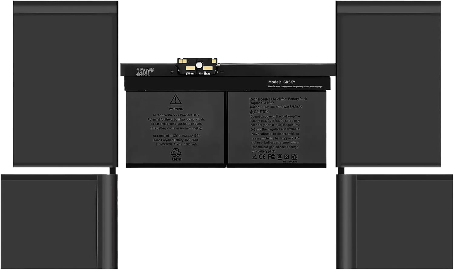 باتری جایگزین 40Wh A1534 A1705، A1527 A1705 برای لپ تاپ 12 اینچی رتینا مک بوک A1534 A1705 (اوایل 2015، اوایل 2016، اواسط 2017) 5300mAh، مناسب برای EMC 2746 2991 3099 با عملکرد بالا باتری جایگزین 40Wh A1534 A1705، A1527 A1705 برای لپ تاپ 12 اینچی رتینا مک بوک A1534 A1705 (اوایل 2015، اوایل 2016، اواسط 2017) 5300mAh، مناسب برای EMC 2746 2991 3099 با عملکرد بالا