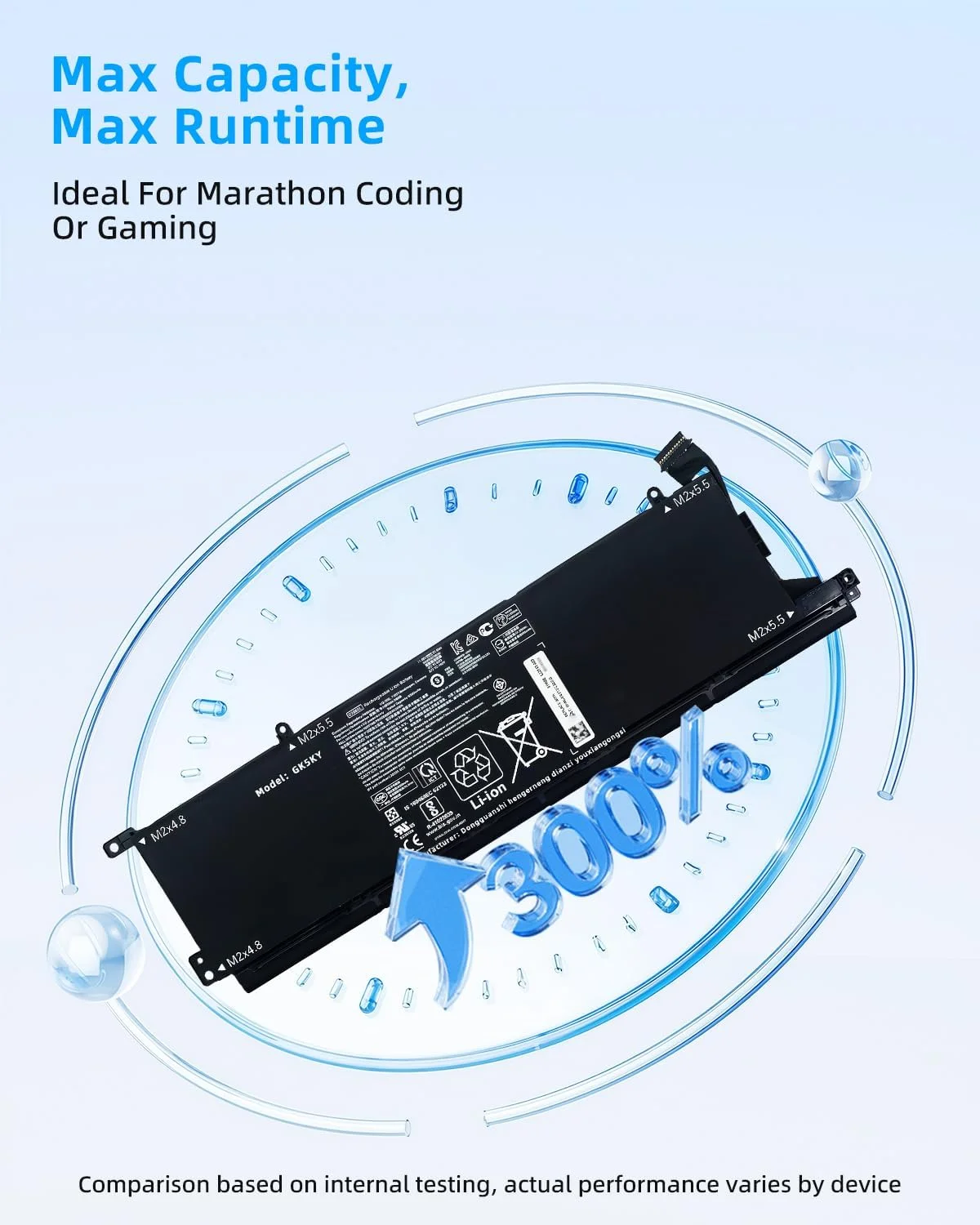 باتری لپ تاپ 72.9Wh DX06XL جایگزین برای HP برای Omen X 2S 15-DG 15-DG0019TX 15-DG0003NC 15-DG0075CL 15-DG0020TX 15-DG0018TX سری HSTNN-DB9B L32701-2C1 L32749-005 DXO6XL با عملکرد بالا