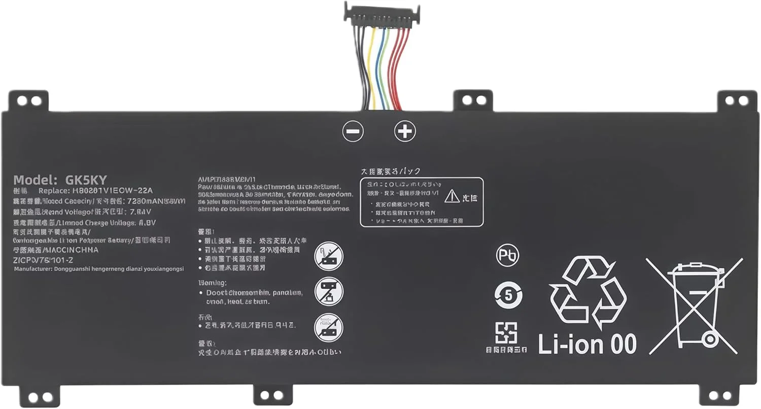 باتری لپ تاپ 56wh HB6081V1ECW-22A HB6181V1ECW-22T HB6081V1ECW-22T HB6181V1ECW-22A برای Honor برای Magicbook HLYL-WFQ9 برای Magicbook Pro HYLR-WFQ9 برای Magicbook Pro HYLR-WFP9 با عملکرد بالا باتری لپ تاپ 56wh HB6081V1ECW-22A HB6181V1ECW-22T HB6081V1ECW-22T HB6181V1ECW-22A برای Honor برای Magicbook HLYL-WFQ9 برای Magicbook Pro HYLR-WFQ9 برای Magicbook Pro HYLR-WFP9 با عملکرد بالا