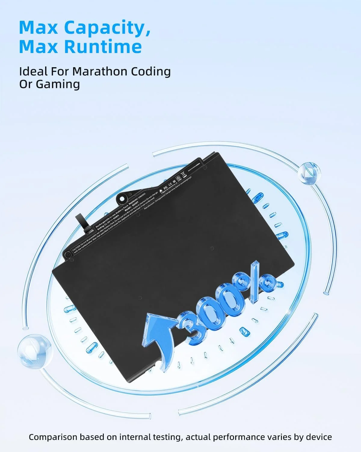 باتری 44Wh SN03XL ST03XL مناسب برای لپتاپهای سری HP EliteBook 820 G3 G4 و سری 725 G3 725 G4 مدلهای HSTNN-DB6V HSTNN-l42C HSTNN-UB6T SN03044XL HSTNN-I42C 800514-001 800232-541 800232-241 با ولتاژ 11.4V و عملکرد بالا باتری 44Wh SN03XL ST03XL مناسب برای لپتاپهای سری HP EliteBook 820 G3 G4 و سری 725 G3 725 G4 مدلهای HSTNN-DB6V HSTNN-l42C HSTNN-UB6T SN03044XL HSTNN-I42C 800514-001 800232-541 800232-241 با ولتاژ 11.4V و عملکرد بالا