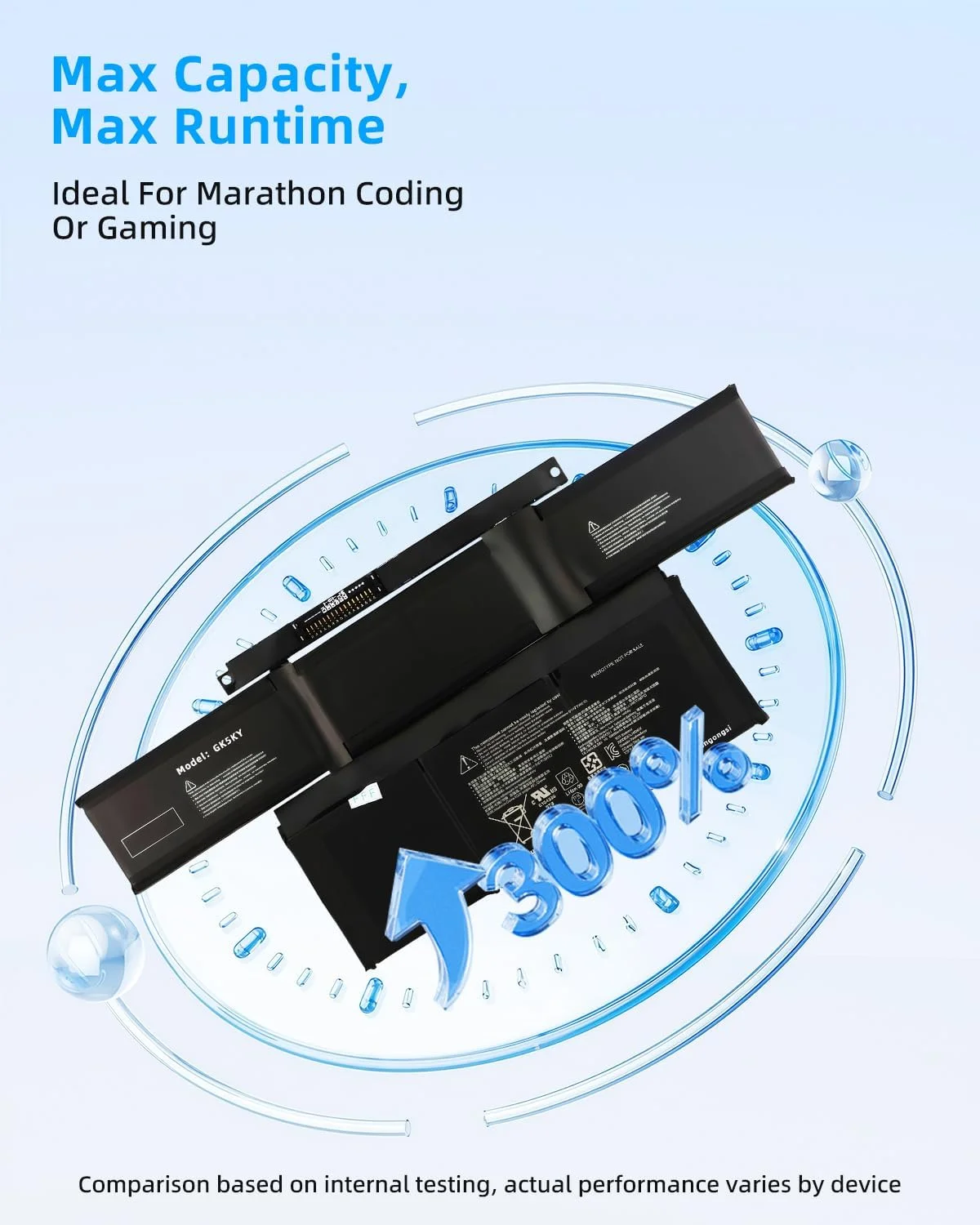 باتری لپ تاپ 56.3Wh G3HTA071H، ولتاژ 11.38V، جایگزین برای Microsoft Surface Studio 1 / Studio 1964 / Studio 1964 سری 14.4 اینچ G3HTA072H با عملکرد بالا باتری لپ تاپ 56.3Wh G3HTA071H، ولتاژ 11.38V، جایگزین برای Microsoft Surface Studio 1 / Studio 1964 / Studio 1964 سری 14.4 اینچ G3HTA072H با عملکرد بالا