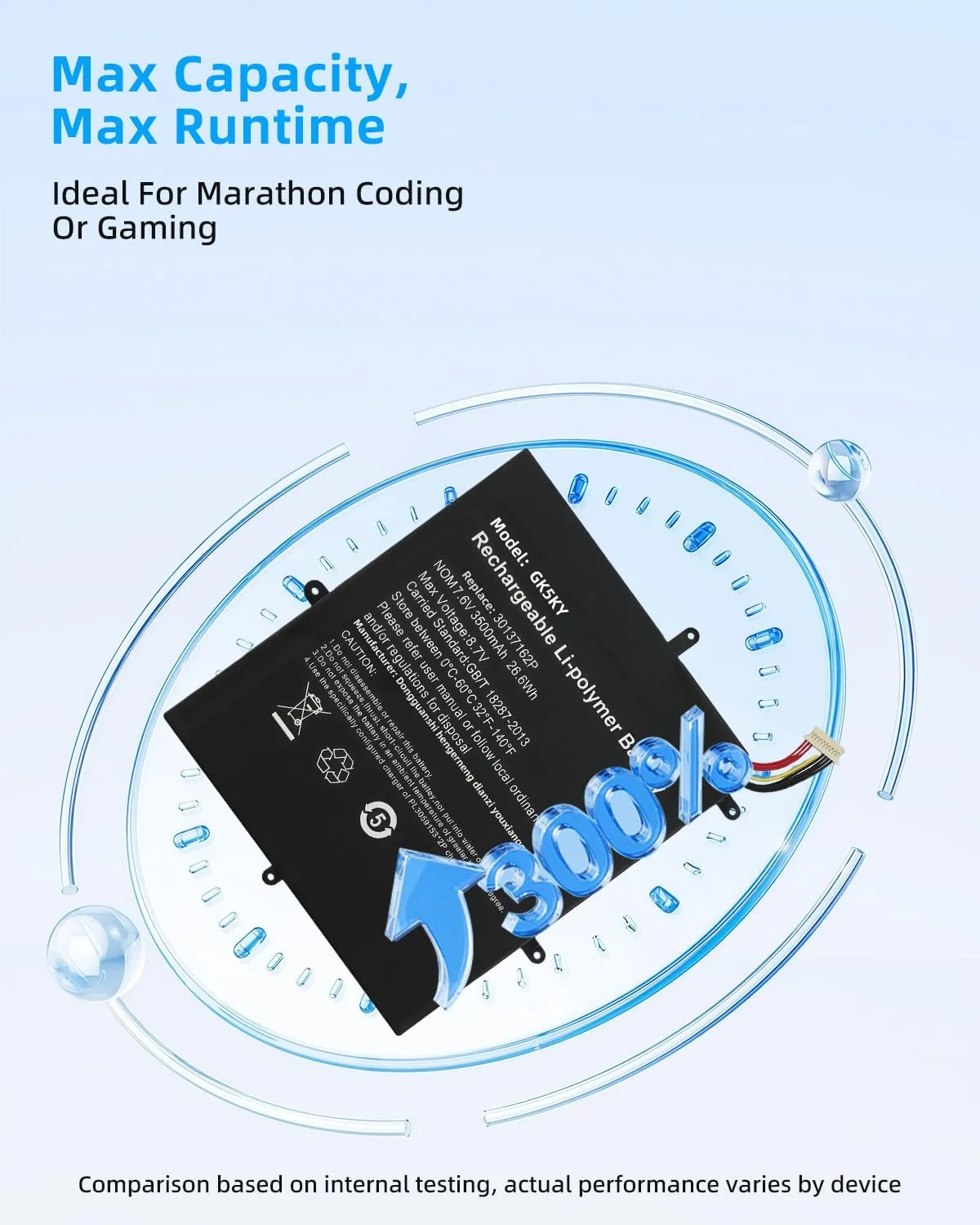 باتری تبلت جایگزین 26.6wh H-30137162P برای تبلت Teclast F5 2666144 برای جامپر، Ezbook X1 و MaxBook Y11 H1M6 سری Tab 30137162P NV-2778130-2S با عملکرد بالا باتری تبلت جایگزین 26.6wh H-30137162P برای تبلت Teclast F5 2666144 برای جامپر، Ezbook X1 و MaxBook Y11 H1M6 سری Tab 30137162P NV-2778130-2S با عملکرد بالا