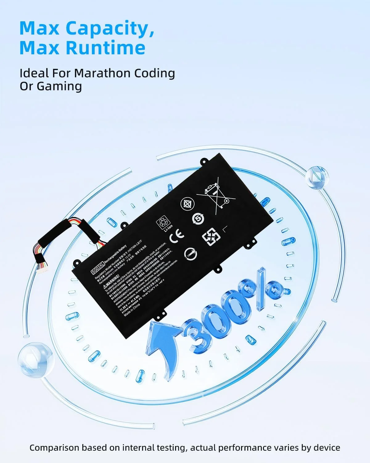 باتری لپ تاپ 41.5Wh SG03XL سازگار با سری HP Envy M7 17T-U000 مدل های M7-U109DX M7-U009DX 17-U011NR W2K87UA 17-U110NR W2K90UA 17-U163CL W2K93UA 17-U177CL W2K91UA 17-U175NR باتری لپ تاپ 41.5Wh SG03XL سازگار با سری HP Envy M7 17T-U000 مدل های M7-U109DX M7-U009DX 17-U011NR W2K87UA 17-U110NR W2K90UA 17-U163CL W2K93UA 17-U177CL W2K91UA 17-U175NR