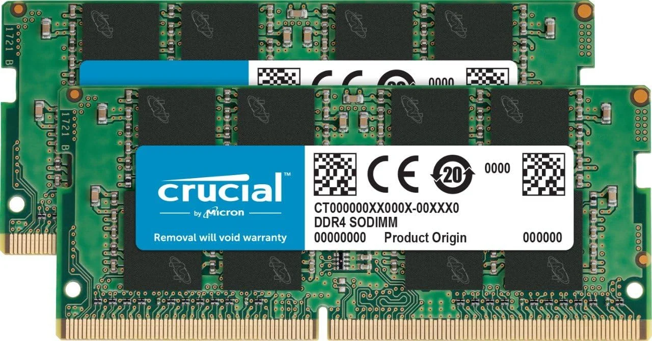 کیت ۱۶ گیگابایتی کروشیال (2 عدد 8 گیگابایتی) DDR4 2133 MT/s (PC4-17000) DR x8 SODIMM حافظه 260 پین - CT2K8G4SFD8213