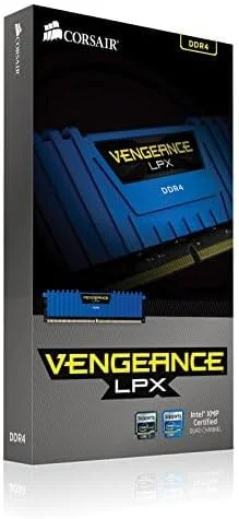 کیت حافظه دسکتاپ 16 گیگابایتی (2x8 گیگابایتی) DDR4 DRAM 3200 مگاهرتز C16 کرسیر Vengeance LPX – سفید (CMK16GX4M2B3200C16W)
