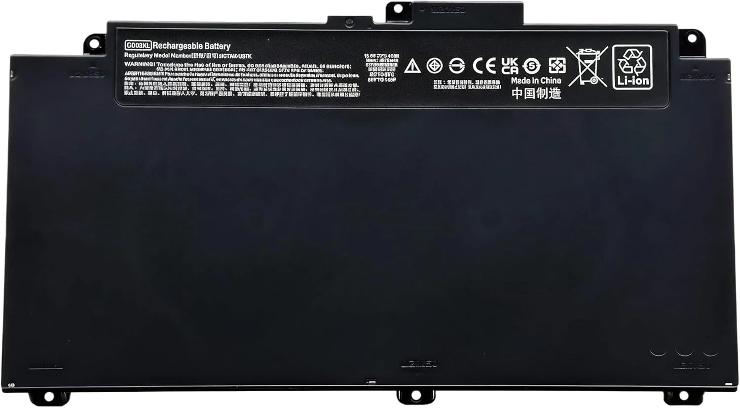 باتری لپ تاپ 48Wh CD03XL سازگار با HP ProBook 640 645 650 G4 G5 650 G7 Series HSTNN-LB8F HSTNN-IB8B HSTNN-UB7K 931702-421 CDO3XL 931702-171 931702-541 931719-850 11.4V با عملکرد بالا باتری لپ تاپ 48Wh CD03XL سازگار با HP ProBook 640 645 650 G4 G5 650 G7 Series HSTNN-LB8F HSTNN-IB8B HSTNN-UB7K 931702-421 CDO3XL 931702-171 931702-541 931719-850 11.4V با عملکرد بالا