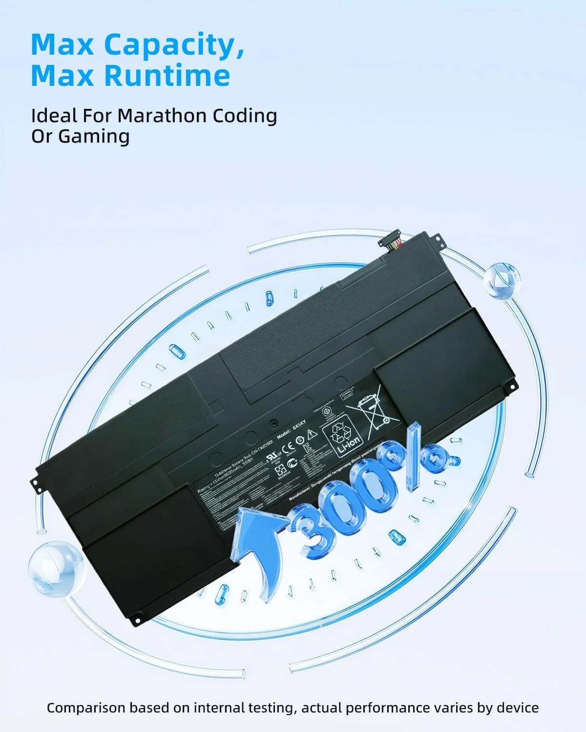 باتری لپ تاپ 53Wh C41-TAICHI31 جایگزین برای ASUS 2 در 1 Taichi 31 Ultrabook & Tablet TAICHI31-NS51T 13.3 اینچ با عملکرد بالا باتری لپ تاپ 53Wh C41-TAICHI31 جایگزین برای ASUS 2 در 1 Taichi 31 Ultrabook & Tablet TAICHI31-NS51T 13.3 اینچ با عملکرد بالا