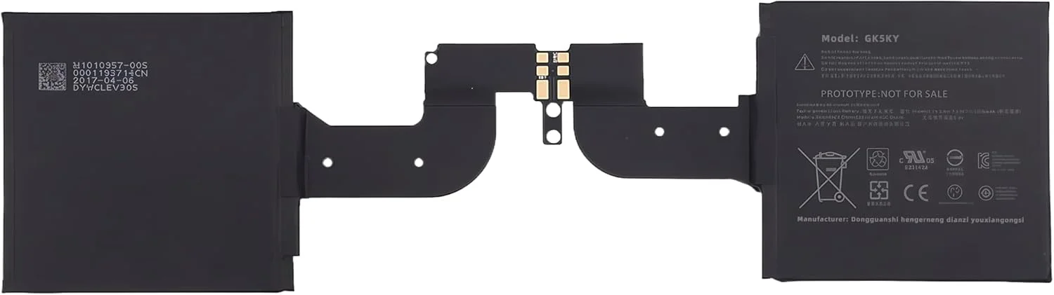 باتری جایگزین 23.2Wh DYNH01 جدید برای مایکروسافت Surface Book 2 15 اینچ مدل های 1813 و 1793 سری 2ICP4/75/77 با عملکرد بالا باتری جایگزین 23.2Wh DYNH01 جدید برای مایکروسافت Surface Book 2 15 اینچ مدل های 1813 و 1793 سری 2ICP4/75/77 با عملکرد بالا