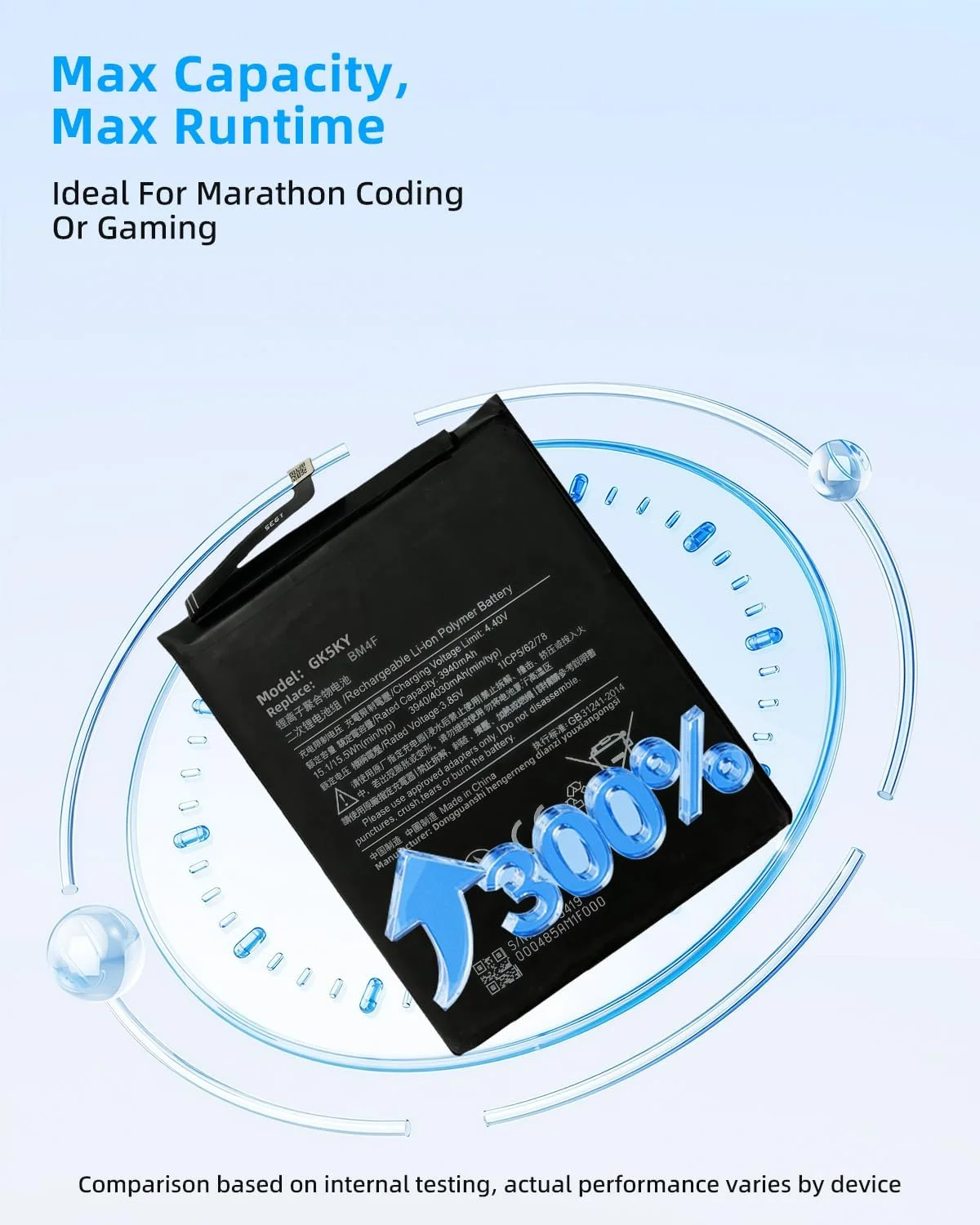 باتری جایگزین BM4F با عملکرد بالا برای گوشی های شیائومی Mi A3، Mi CC9e و Mi 9 Lite