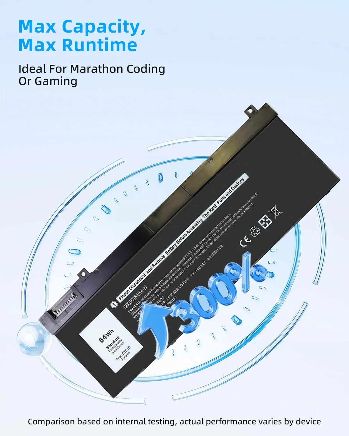 باتری لپتاپ 64Wh 5TF10 جایگزین برای دل Precision 7730 7740 7530 7540 P34E P74F P34E001 P34E002 P74F001 P74F002 RY3F9 0RY3F9 7M0T6 GHXKY 05TF10 7.6V با عملکرد بالا باتری لپتاپ 64Wh 5TF10 جایگزین برای دل Precision 7730 7740 7530 7540 P34E P74F P34E001 P34E002 P74F001 P74F002 RY3F9 0RY3F9 7M0T6 GHXKY 05TF10 7.6V با عملکرد بالا