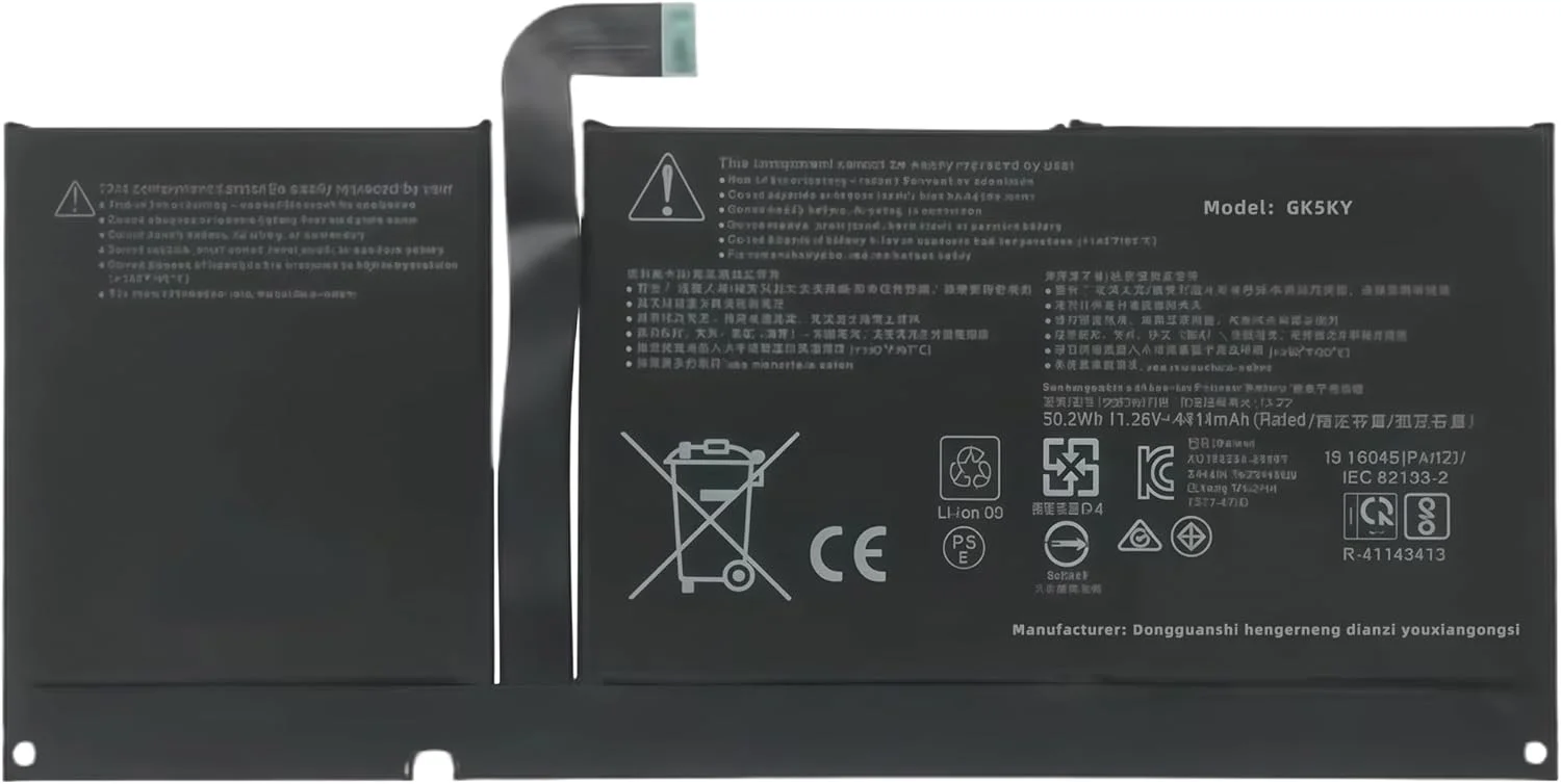 باتری جدید 50.2Wh 6BTA016H 96BTA015H DYNC01 جایگزین برای Microsoft Surface Pro 8 1983 1982 (عرضه 2021) سری با عملکرد بالا