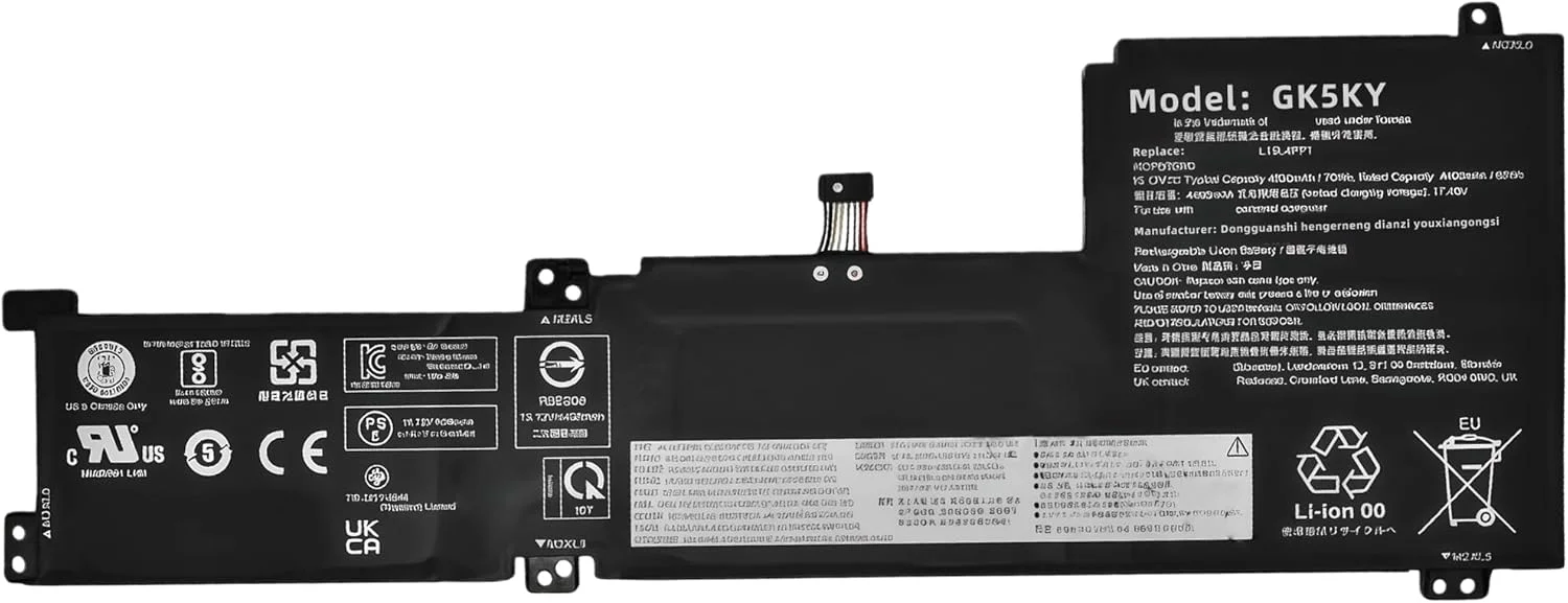 باتری لپ تاپ 70wh L19C4PF1 L19L4PF1 L19M4PF1 5B10W86940 SB10W86946 SB10W86949 5B10W86948 SB10W86960 برای لنوو Ideapad 5-15IIL05 5-15ITL05 5 15ALC05 5 15ALC05 82LN با عملکرد بالا باتری لپ تاپ 70wh L19C4PF1 L19L4PF1 L19M4PF1 5B10W86940 SB10W86946 SB10W86949 5B10W86948 SB10W86960 برای لنوو Ideapad 5-15IIL05 5-15ITL05 5 15ALC05 5 15ALC05 82LN با عملکرد بالا