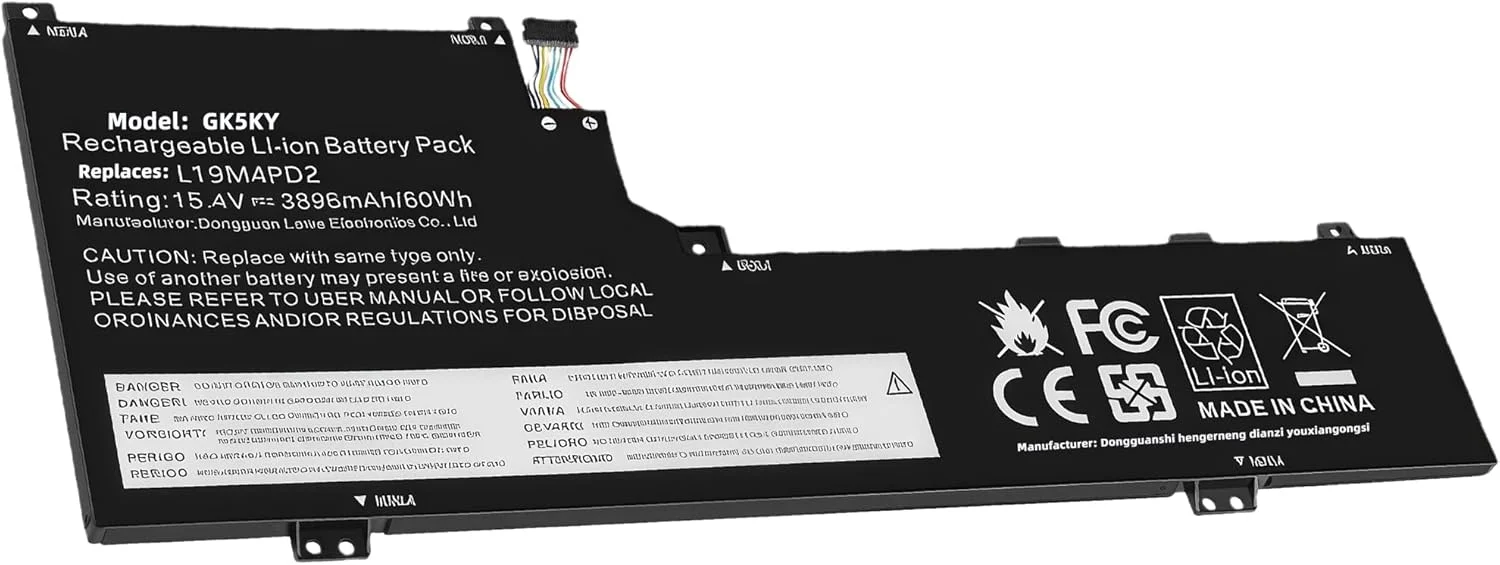 باتری لپ تاپ جایگزین 62.3Wh L19M4PD2 5B10W67424 5B10U97772 L19L4PD2 5B10W67253 5B10U97773 برای نوت بوک سری Lenovo IdeaPad Yoga S740-14IIL با عملکرد بالا باتری لپ تاپ جایگزین 62.3Wh L19M4PD2 5B10W67424 5B10U97772 L19L4PD2 5B10W67253 5B10U97773 برای نوت بوک سری Lenovo IdeaPad Yoga S740-14IIL با عملکرد بالا