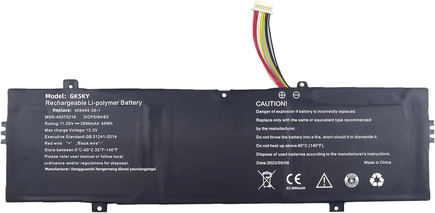 باتری لپ تاپ 45 وات ساعت 456484-3S 456484-3s-1 40075218 مناسب برای مدیون آکویا E14303 E15309 E14304 E7220 E6313 E6234 MD63780 E15407 E15303 E16401 E16402 Gear Iris با عملکرد بالا باتری لپ تاپ 45 وات ساعت 456484-3S 456484-3s-1 40075218 مناسب برای مدیون آکویا E14303 E15309 E14304 E7220 E6313 E6234 MD63780 E15407 E15303 E16401 E16402 Gear Iris با عملکرد بالا