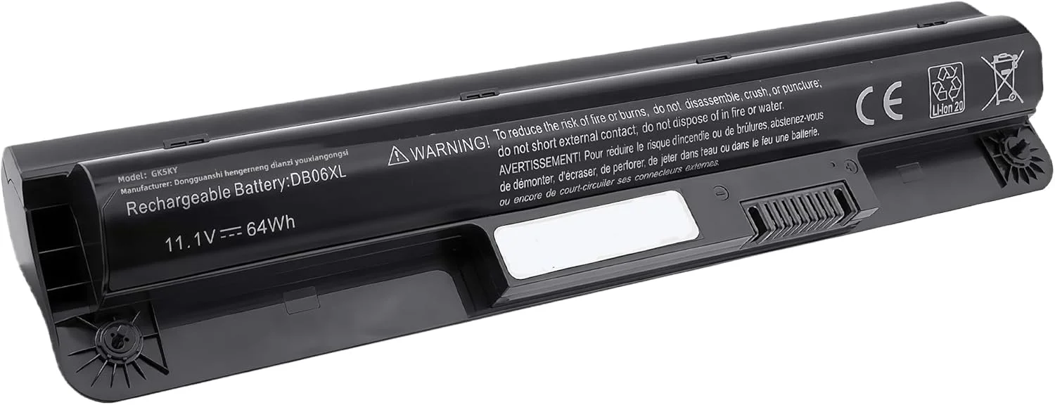 باتری لپ تاپ جایگزین 64wh DB06 DB06XL M0A68AA DB03 DB03036 HSTNN-LB6Q HSTNN-W04C 796930-121 796930-141 796930-421 796931-121 796931-141 برای HP ProBook 11 EE G1 G2 سری با عملکرد بالا