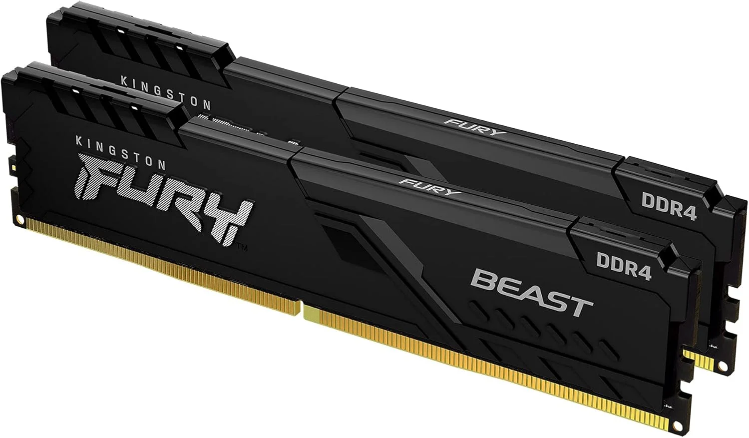 کینگستون FURY Beast 32GB (2x16GB) 3200MHz DDR4 CL16 کیت حافظه دسکتاپ دو کاناله KF432C16BB1K2/32
