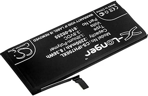 باتری جایگزین برای شماره قطعه اپل: 616-00255، A1660، A1778، A1779، A1780، آیفون 7، آیفون 7 4.7 اینچ