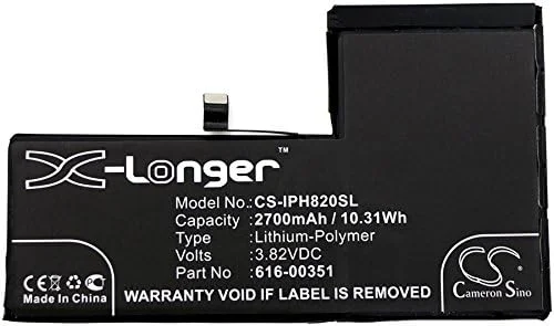 جایگزین باتری 616-00351 X, MQA52LL/A, MQA62LL/A, MQA82LL/A, MQA92LL/A