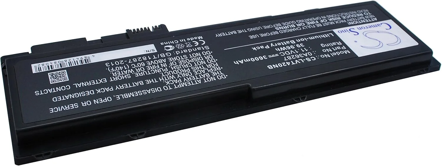 باتری جایگزین جدید Cameron Sino CS برای ThinkPad T420s، Thinkpad T420s 4171-A13، ThinkPad T420si (3600mAh) 0A36287، 0A36309، 42T4844، 42T4845، 42T4846، 42T4847، 45N1036، 45N1037، ASM 42T4846